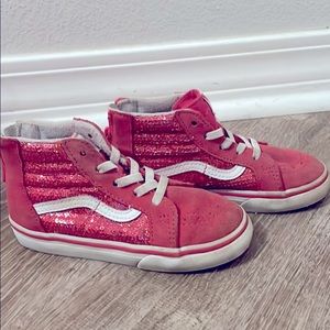 Sequined toddler vans